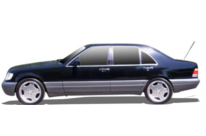 Mercedes S-Class Sedan W140